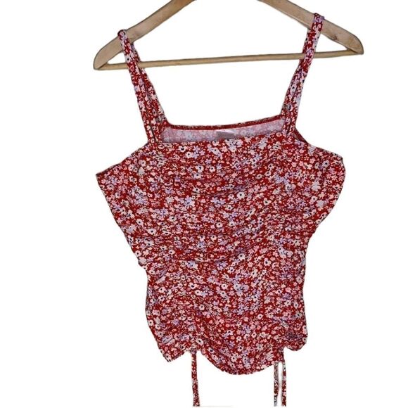 No Boundaries Floral Print Crop Top - Picture 1 of 8
